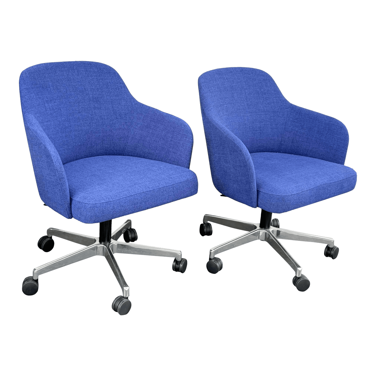 Steelcase for West Elm Sterling Conference Office Chairs, Pair - Thumbnail 2