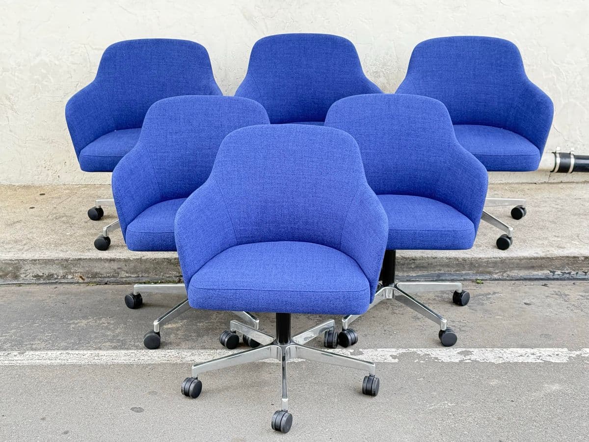 Steelcase for West Elm Sterling Conference Office Chairs, Set of Eight - Thumbnail 5