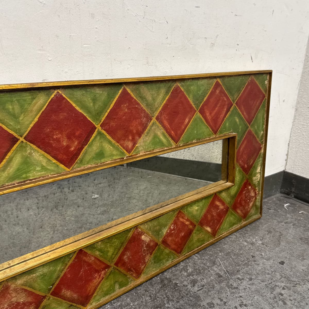 Vintage Italian Fresco Wall Mirror - Thumbnail 13