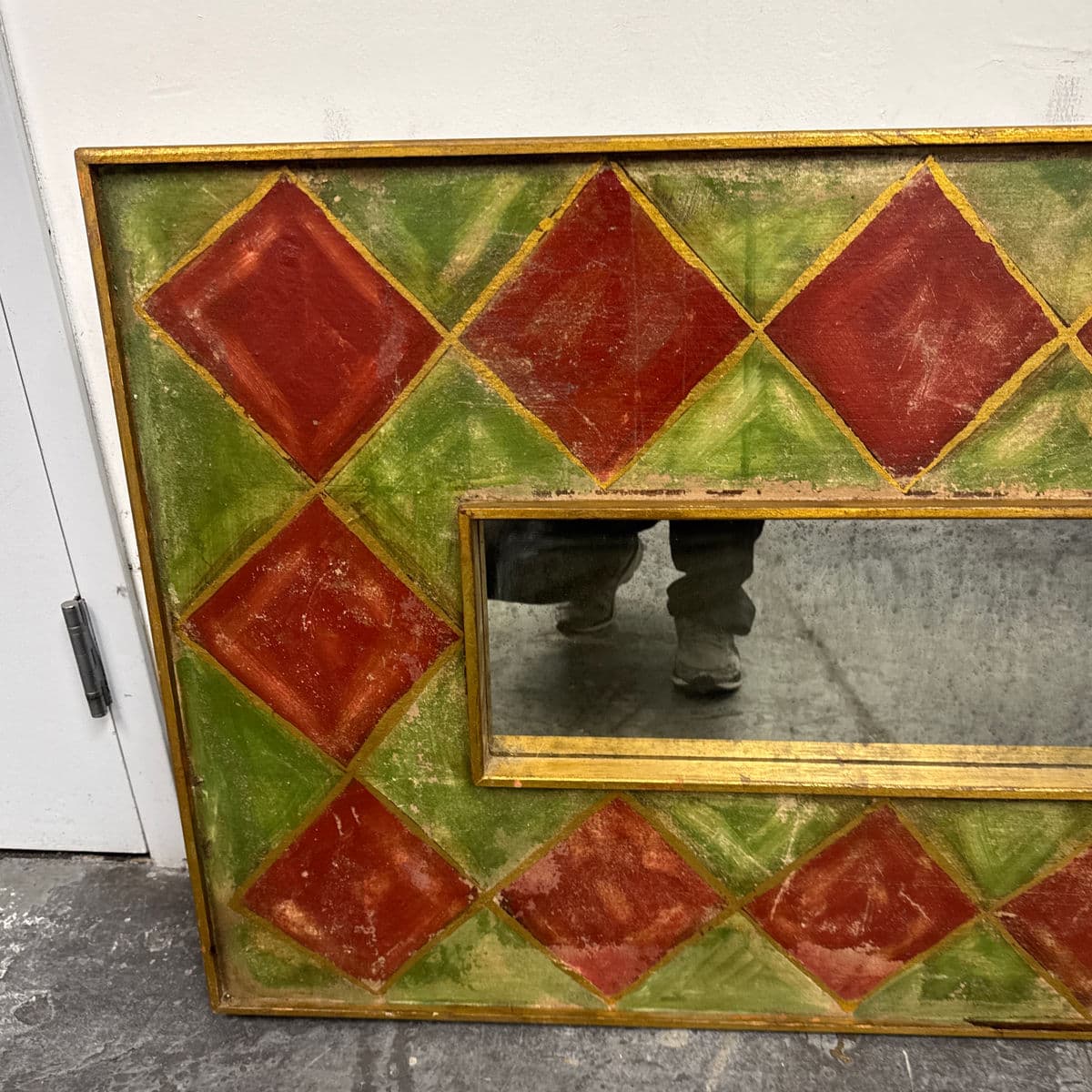Vintage Italian Fresco Wall Mirror - Thumbnail 11