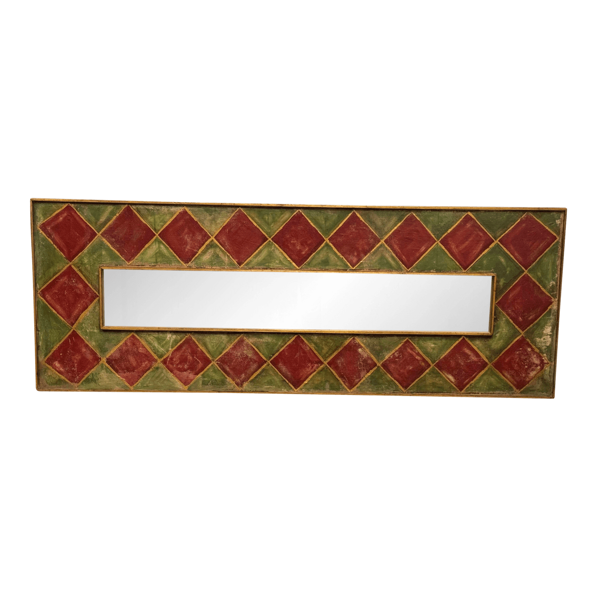 Vintage Italian Fresco Wall Mirror - Thumbnail 2