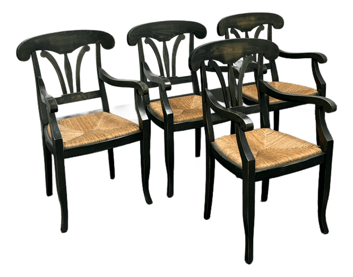 Pottery Barn Napoleon Dining Chairs, Set of Four - Thumbnail 2