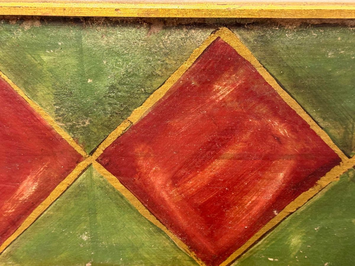 Vintage Italian Fresco Wall Mirror - Thumbnail 7