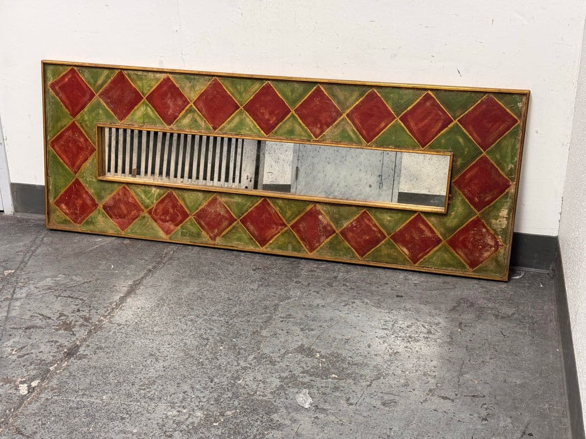 Vintage Italian Fresco Wall Mirror - Thumbnail 8