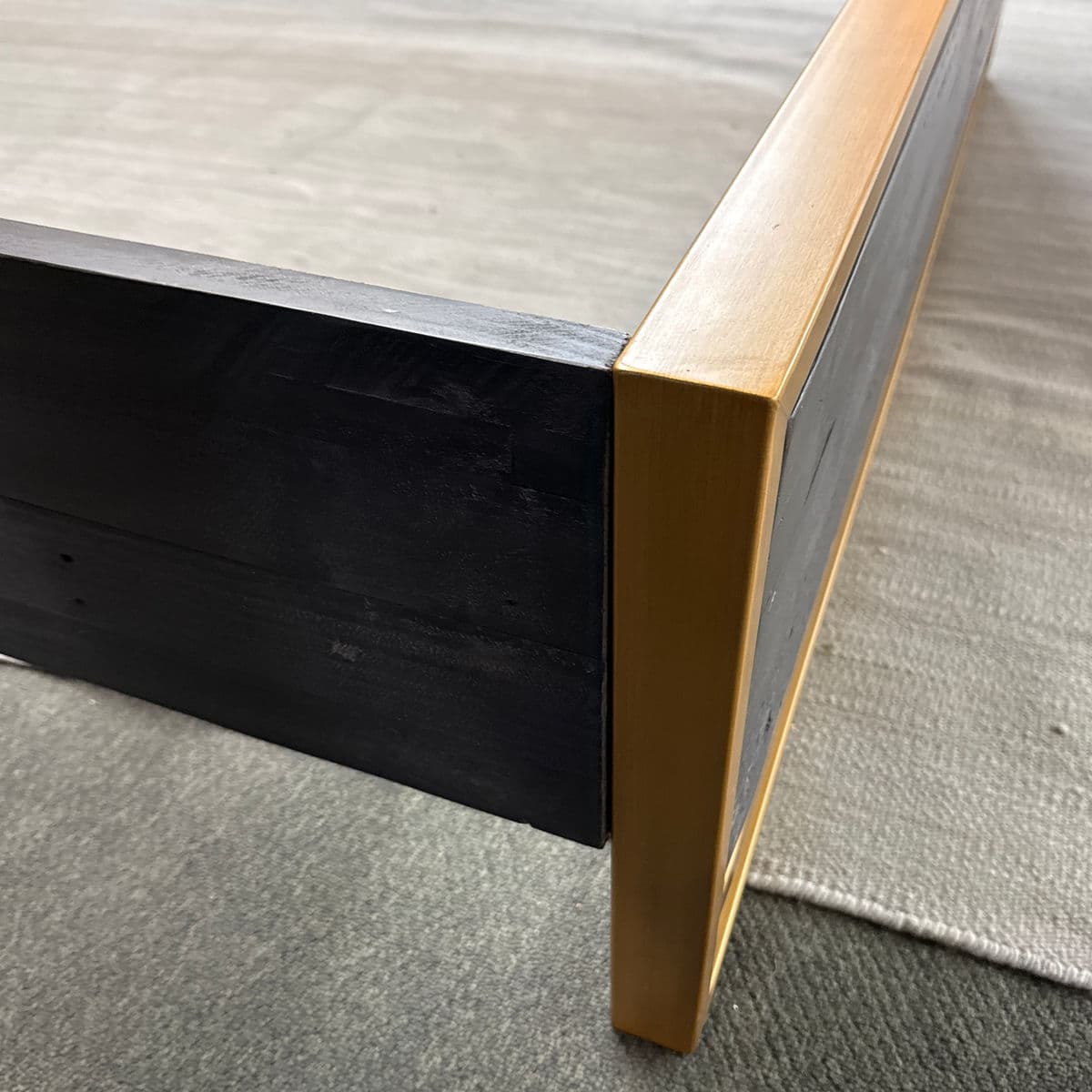 Queen Size Zin Home Elle Brass Bed Frame - Thumbnail 10