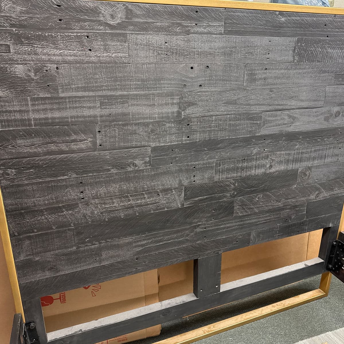 Queen Size Zin Home Elle Brass Bed Frame - Thumbnail 13