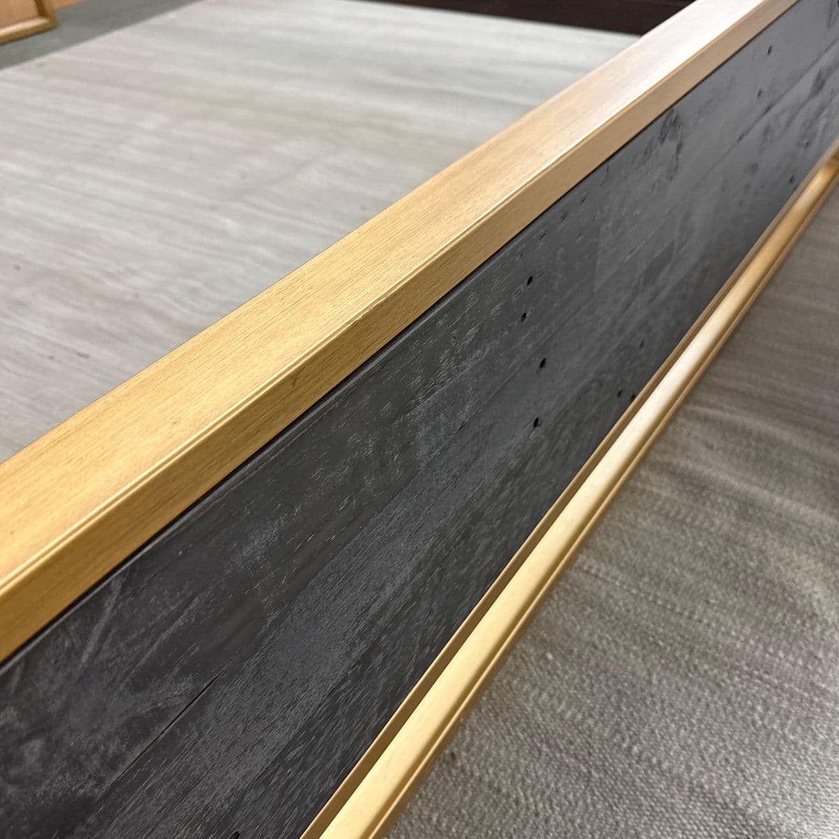 Queen Size Zin Home Elle Brass Bed Frame - Thumbnail 5