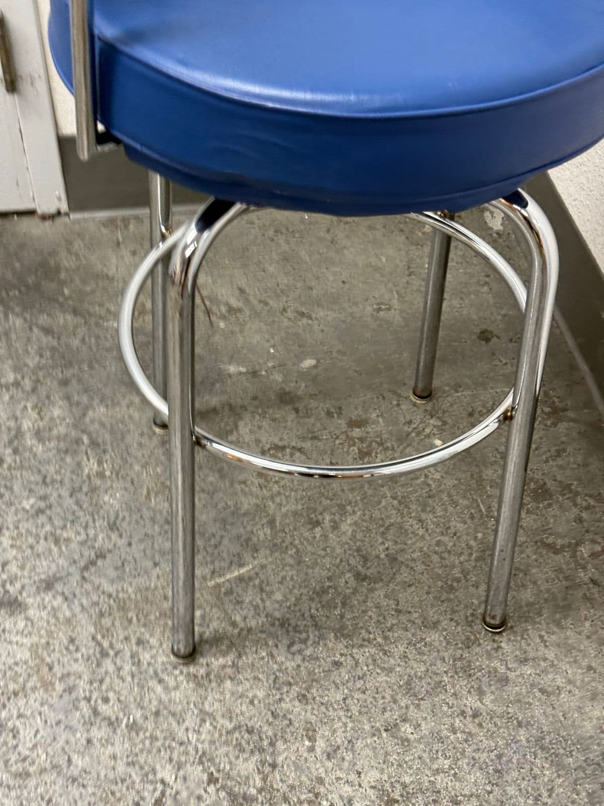 Circa 1970's Le Corbusier Style Bar Stool - Thumbnail 11