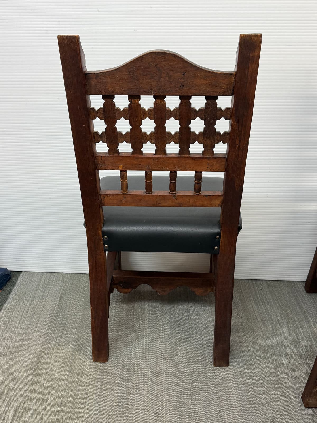 Moorish Revival Carved Dining Chairs, Set of Six - Thumbnail 12