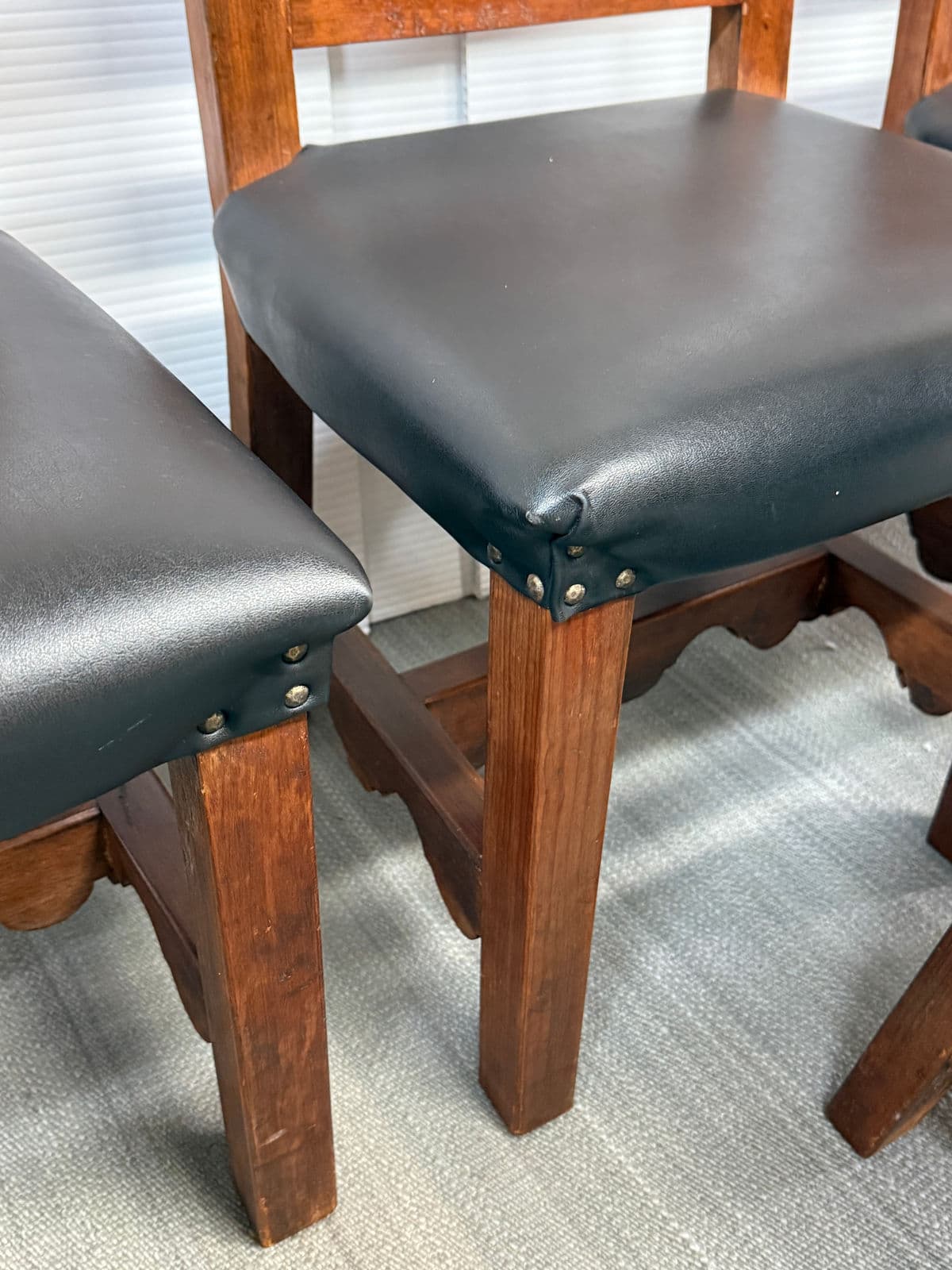 Moorish Revival Carved Dining Chairs, Set of Six - Thumbnail 14