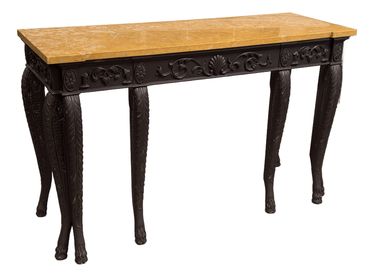 Custom Design Neoclassical Revival Console Table - Thumbnail 2