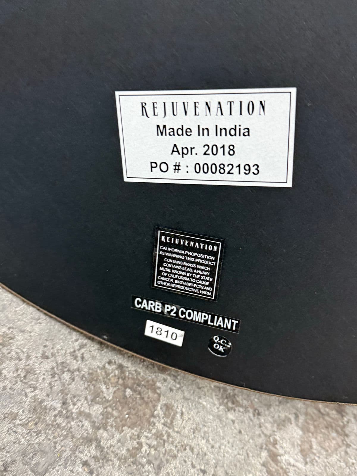 Rejuvenation Metal Frame Mirror - Thumbnail 11