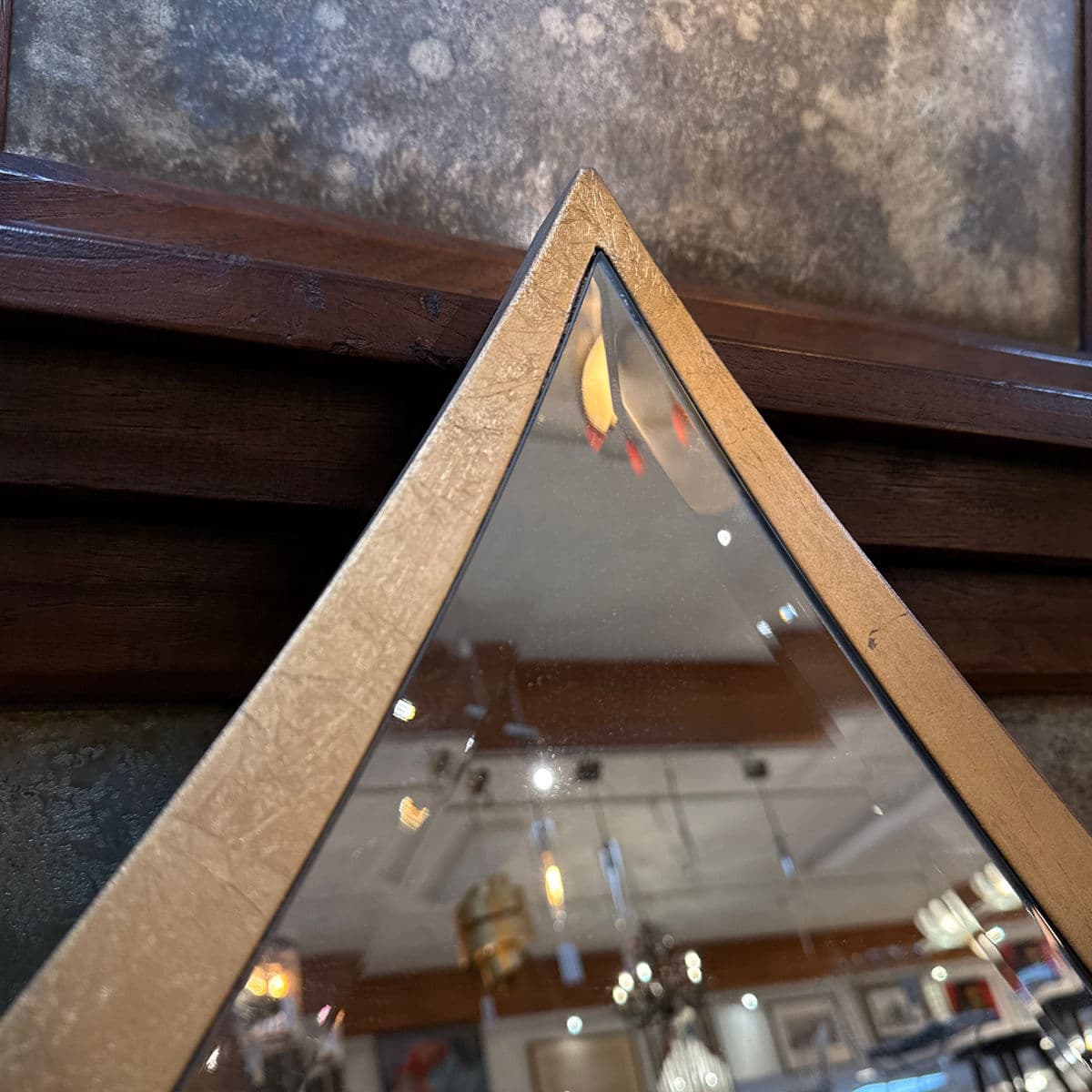 In the Style of Christopher Guy Diamond Wall Mirror - Thumbnail 5