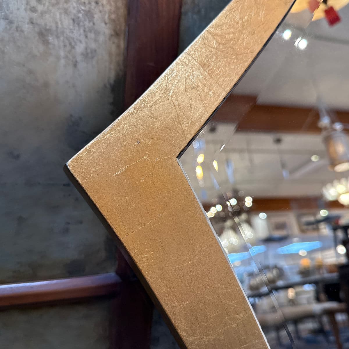 In the Style of Christopher Guy Diamond Wall Mirror - Thumbnail 4