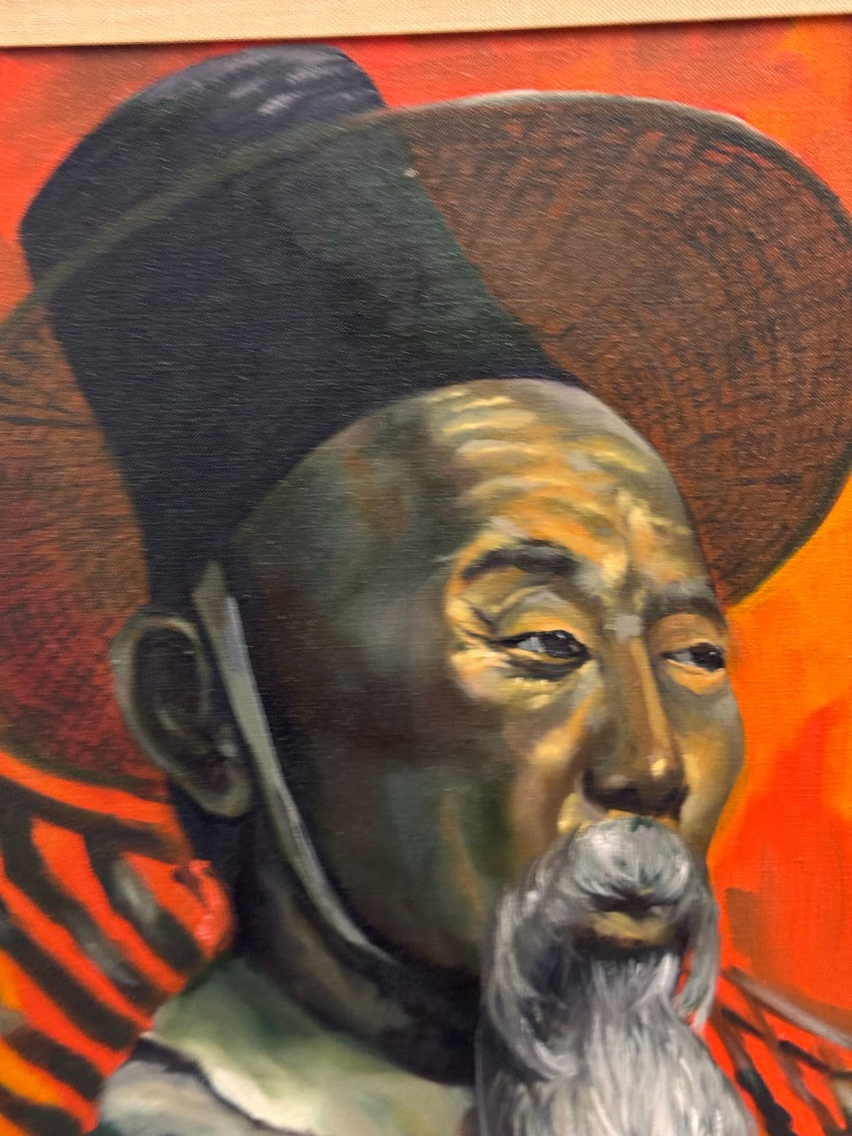 J. Lamm Portrait Oil Painting, Framed - Thumbnail 11