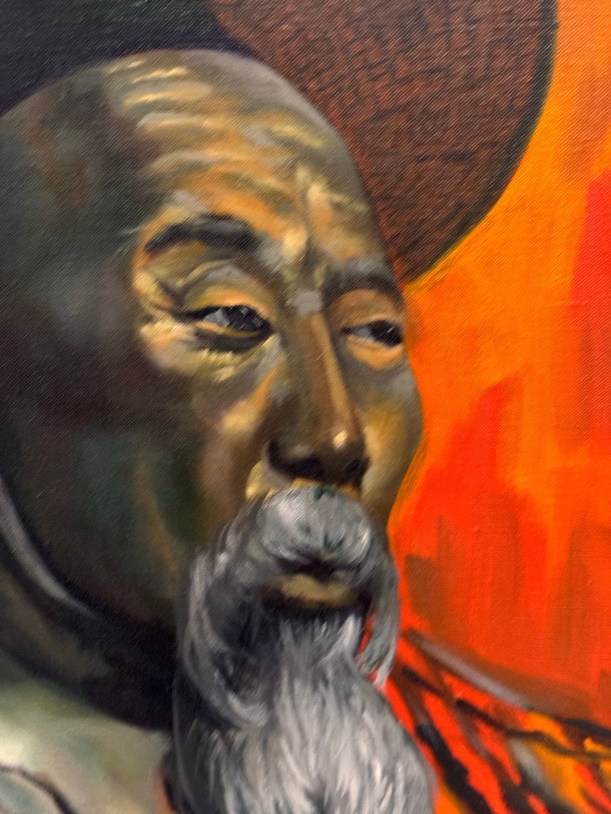 J. Lamm Portrait Oil Painting, Framed - Thumbnail 10