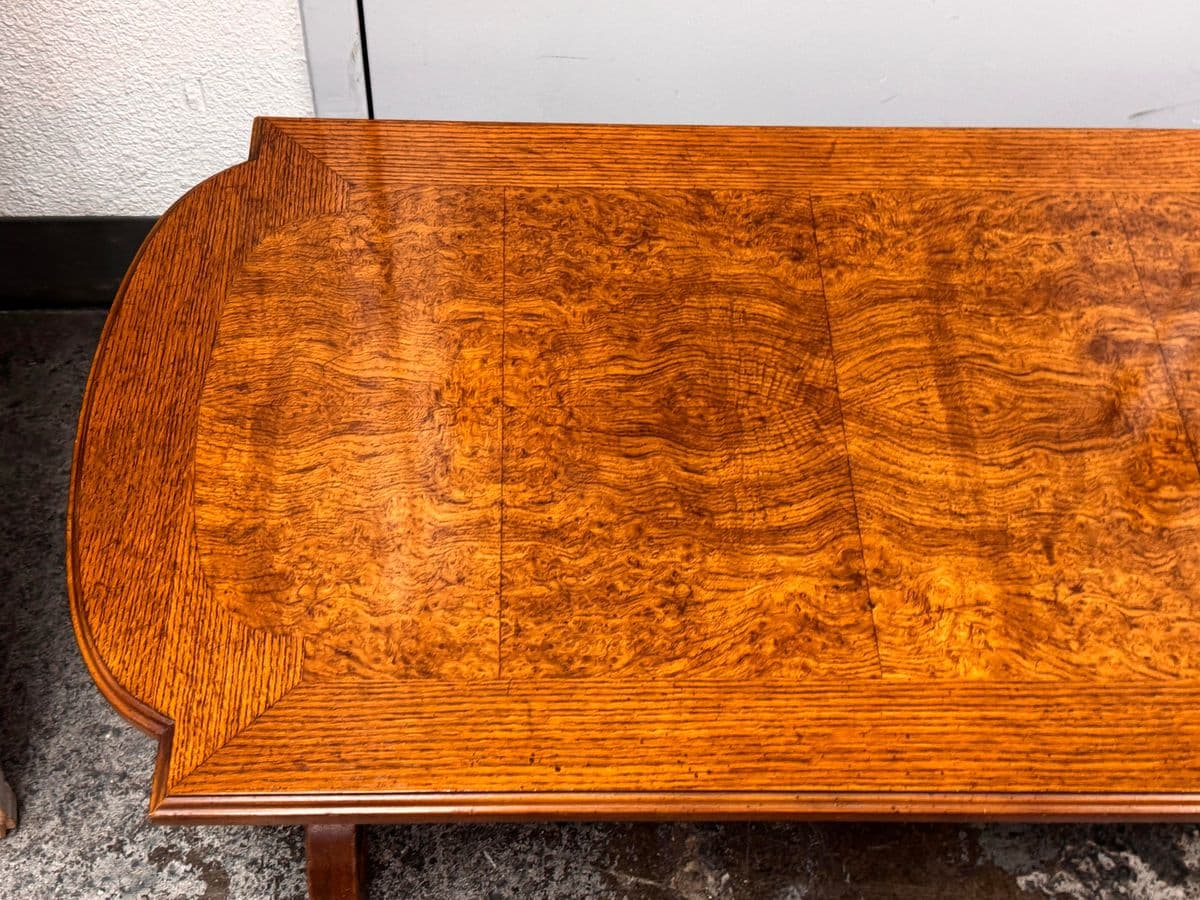 Vintage Spanish Revival Carved Wood Coffee Table - Thumbnail 5