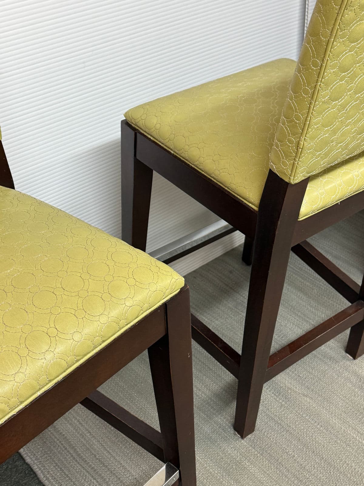 Kravet for Hickory Chair Oakland Bar Stools, Pair - Thumbnail 10