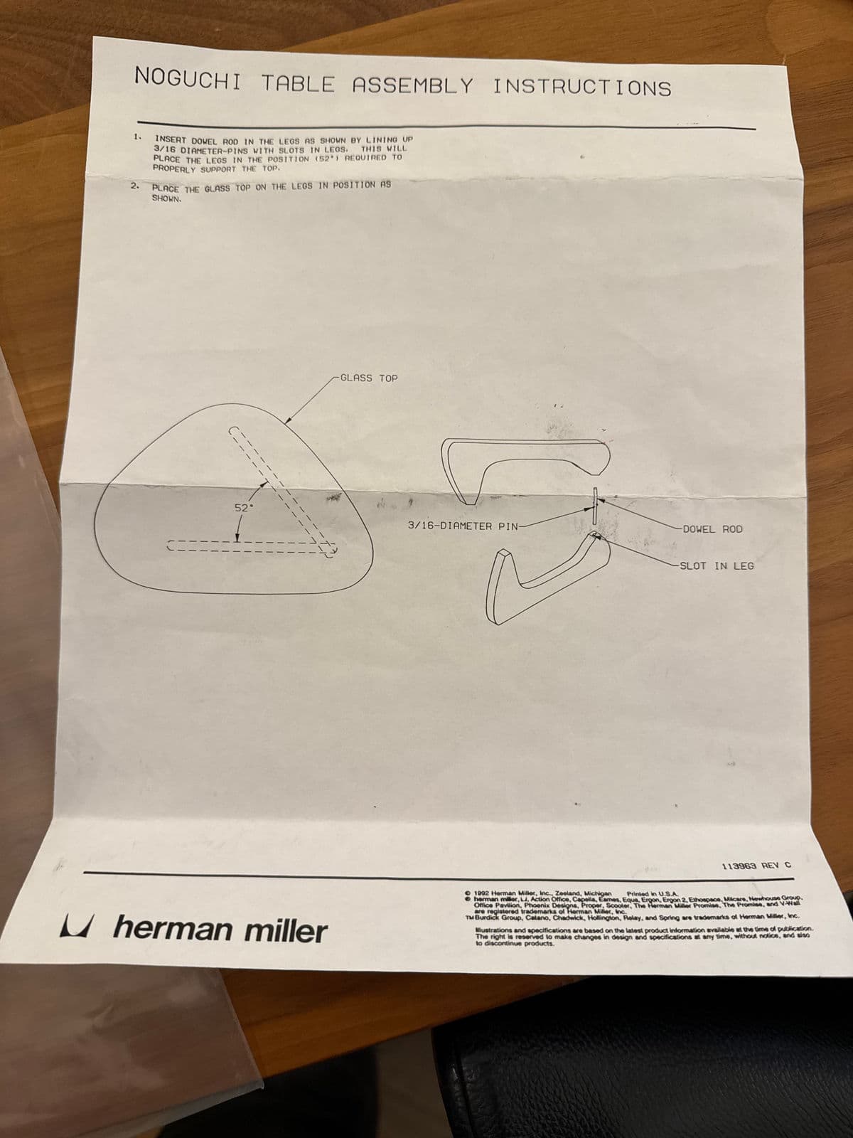 Circa 2002 Isamu Noguchi for Herman Miller Coffee Table - Thumbnail 13