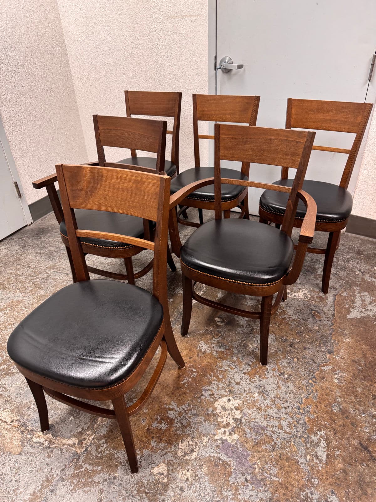 Pottery Barn Italian Dining Chairs, Set of Six - Thumbnail 5