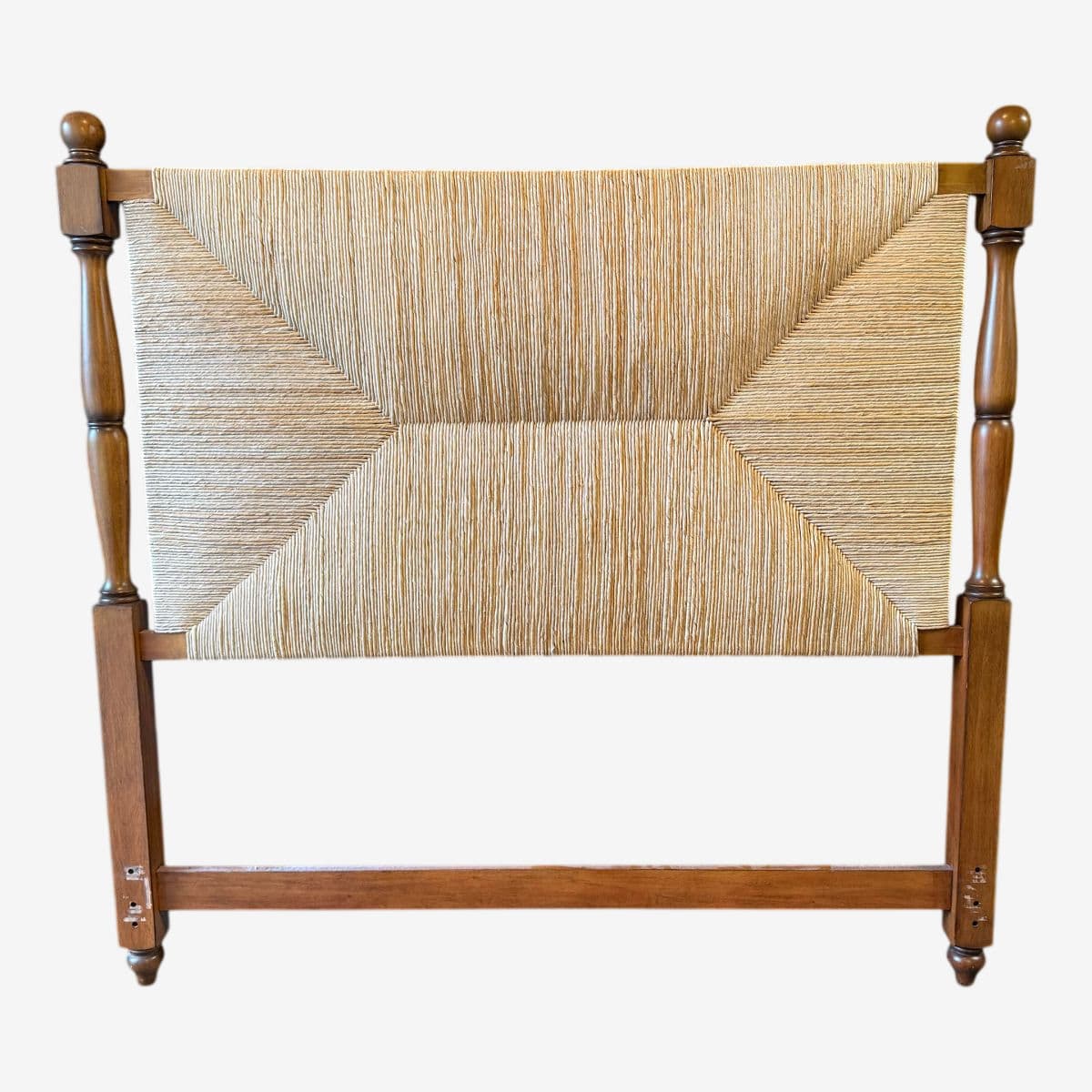 Queen Size Woven Rush Headboard - Image 1