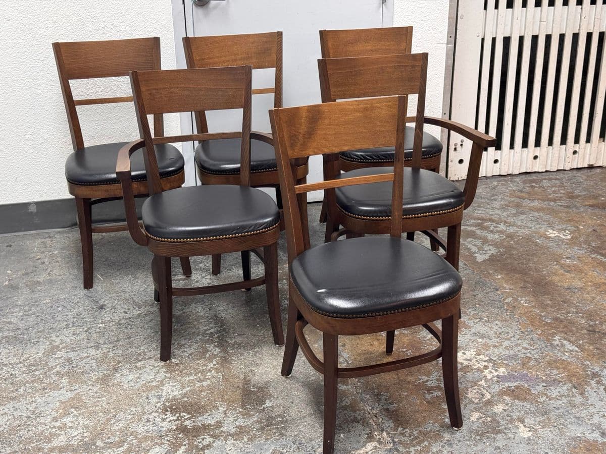 Pottery Barn Italian Dining Chairs, Set of Six - Thumbnail 3