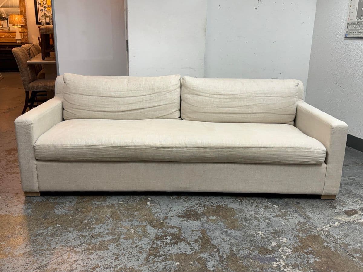 Restoration Hardware Belgian Track Arm Sofa - Thumbnail 3
