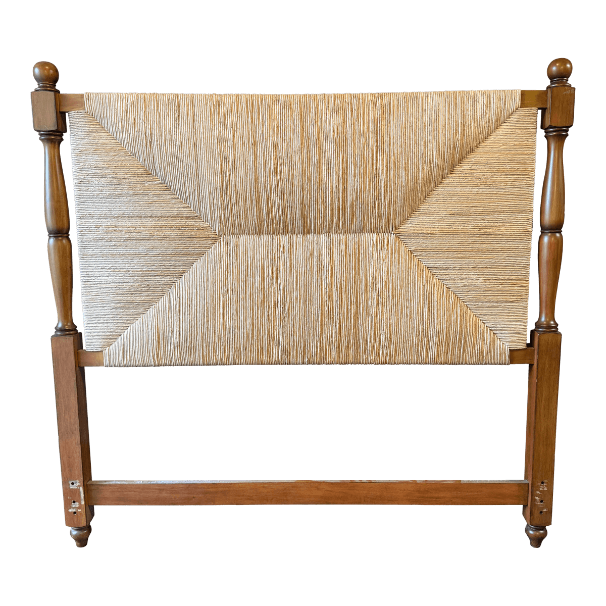 Queen Size Woven Rush Headboard - Thumbnail 2