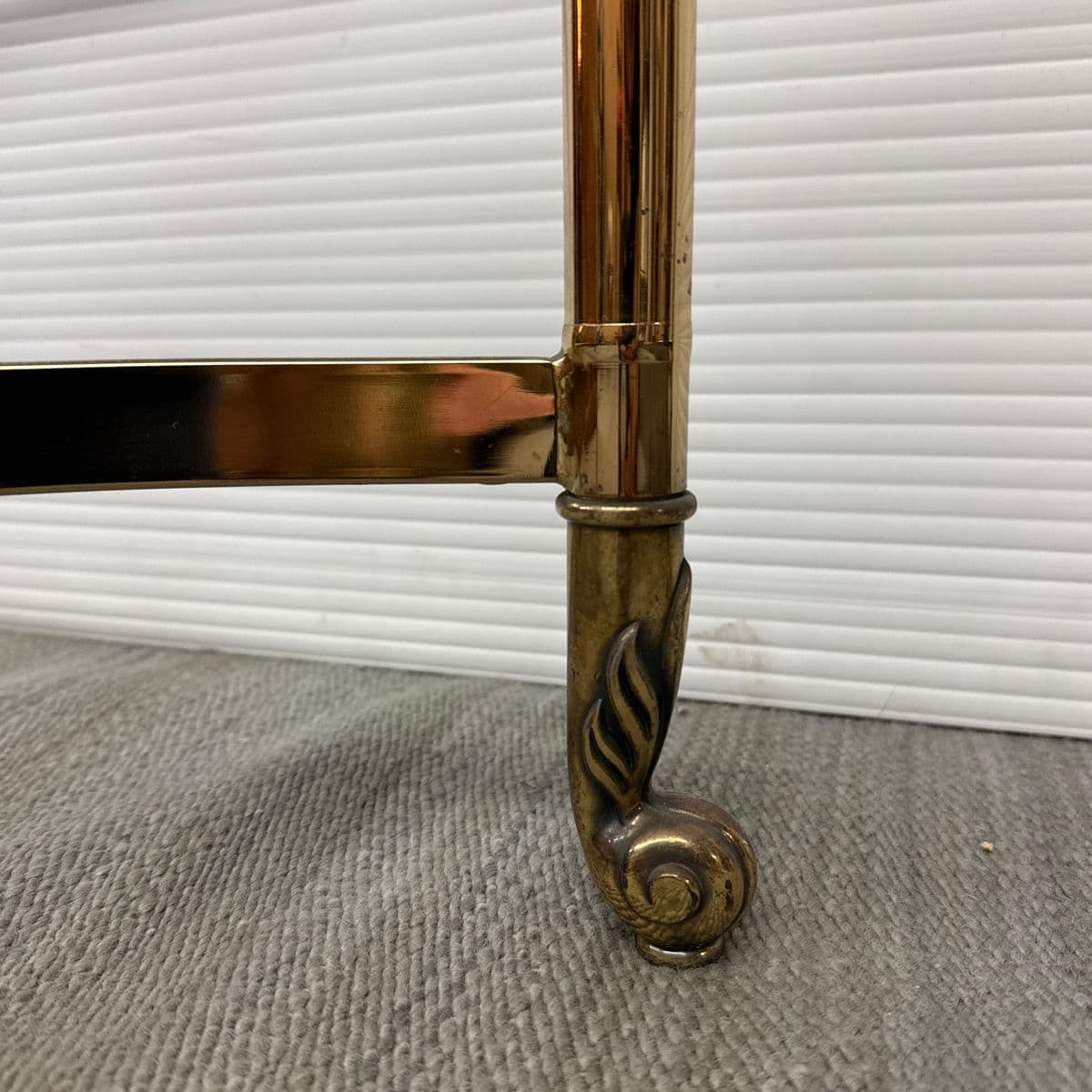 La Barge Hollywood Regency Brass Side Tables, Pair - Thumbnail 13