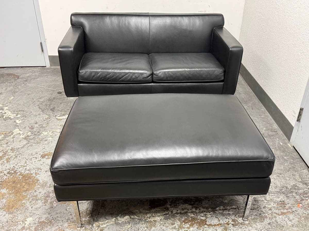 Ted Boerner for Design Within Reach Theatre Sofa + Ottoman Set - Thumbnail 3