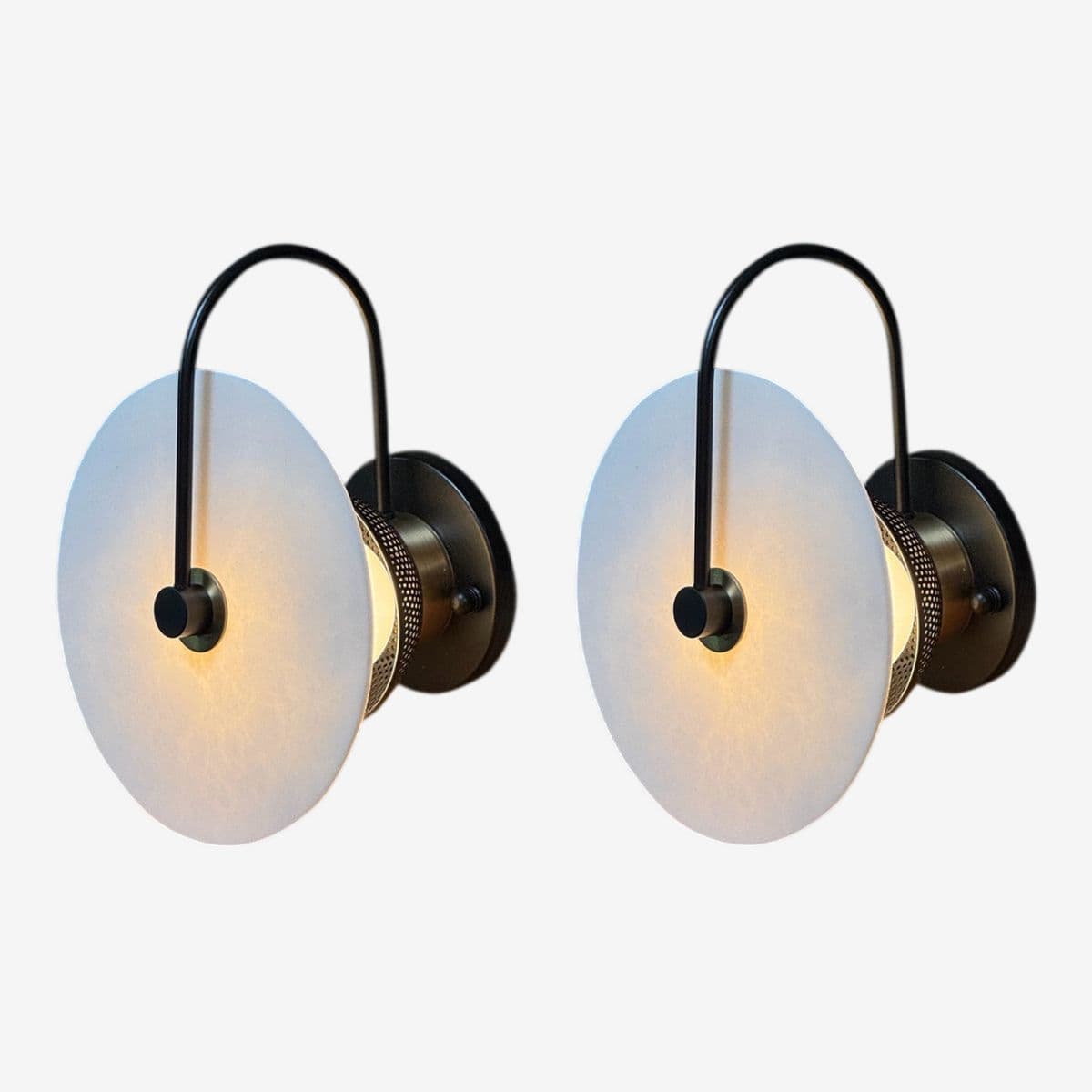 In the Style Hokku Design Modern Sconces, Pair - Image 1