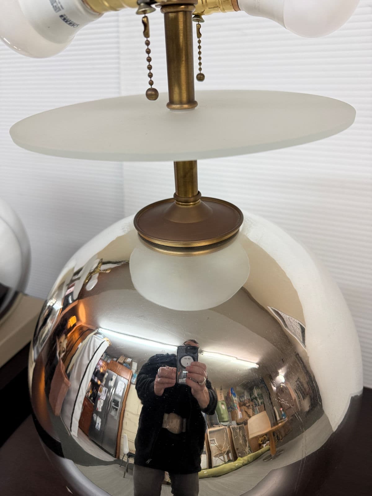 Sherrill Canet Interiors Italian Gazing Globe Lamps, Pair - Thumbnail 6