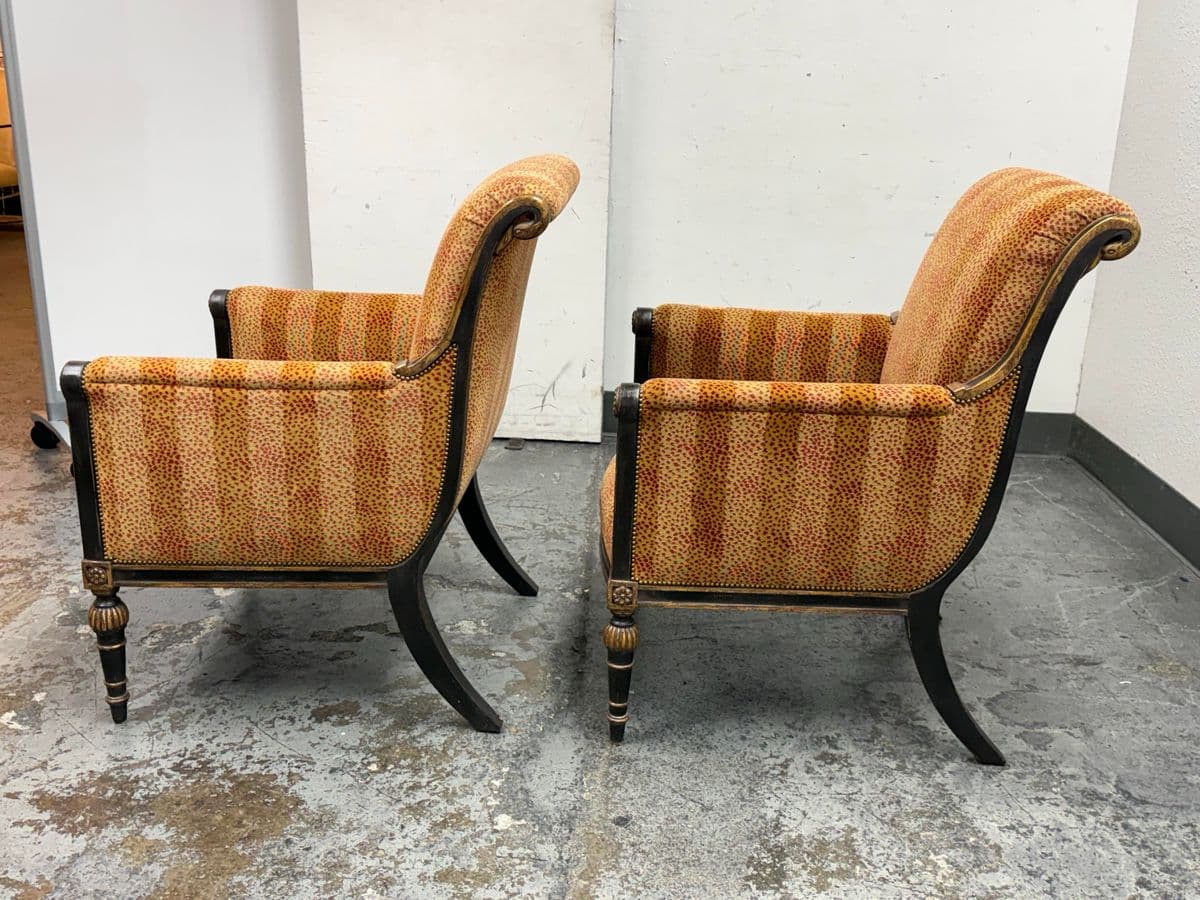 Circa 2000 Nancy Corzine Lounge Chairs, Pair - Thumbnail 5