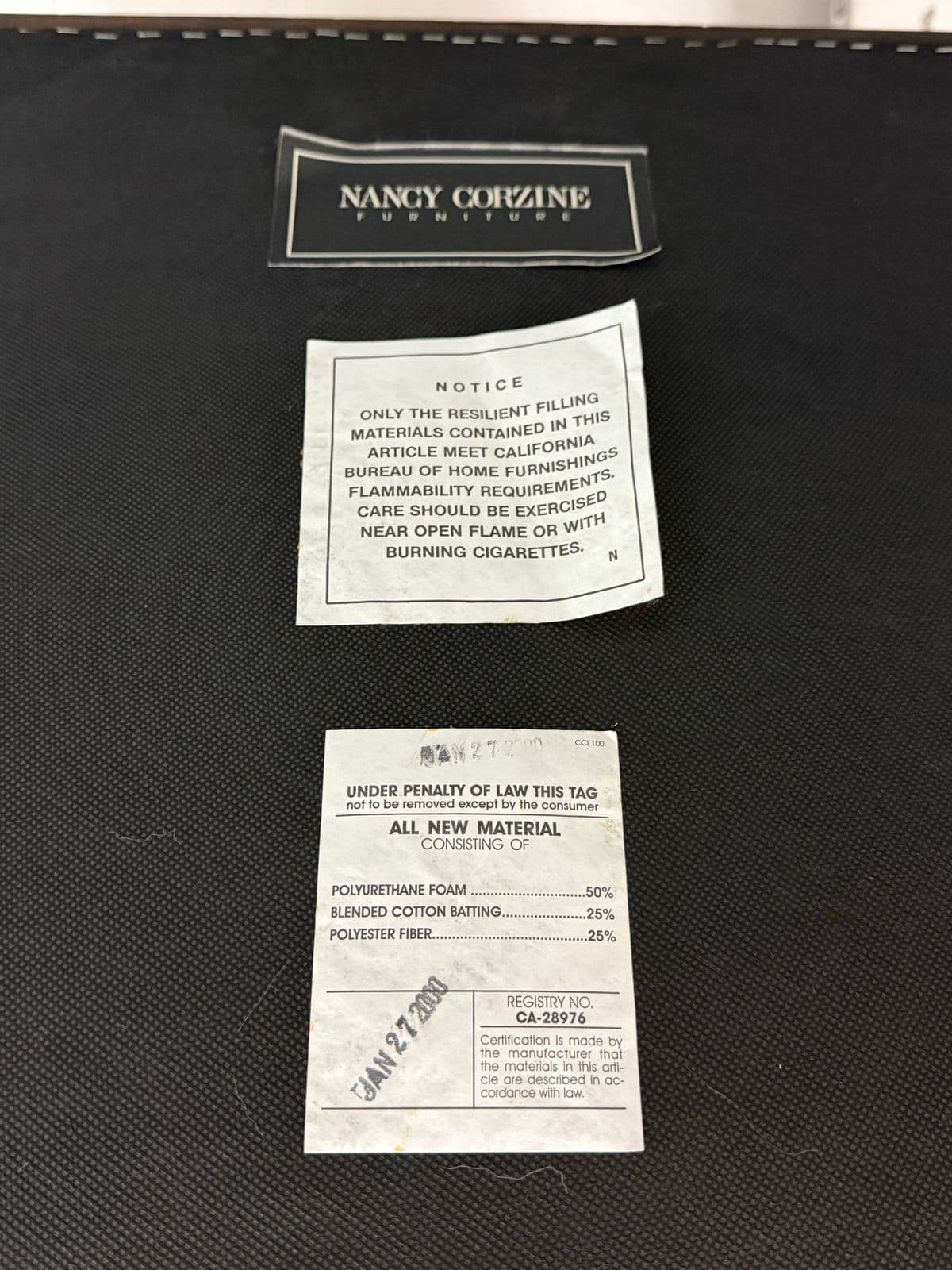 Circa 2000 Nancy Corzine Lounge Chairs, Pair - Thumbnail 13