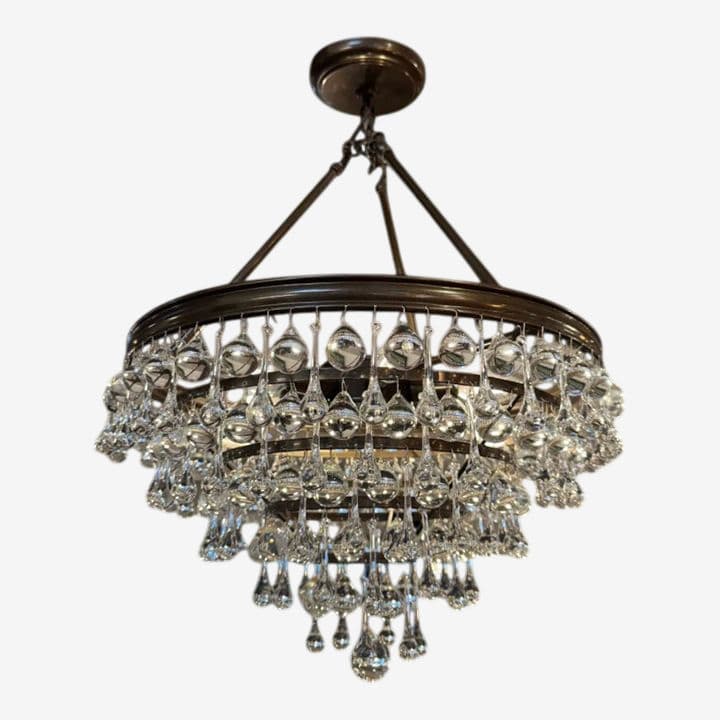 Crystorama Calypso Teardrop Chandelier - Image 1