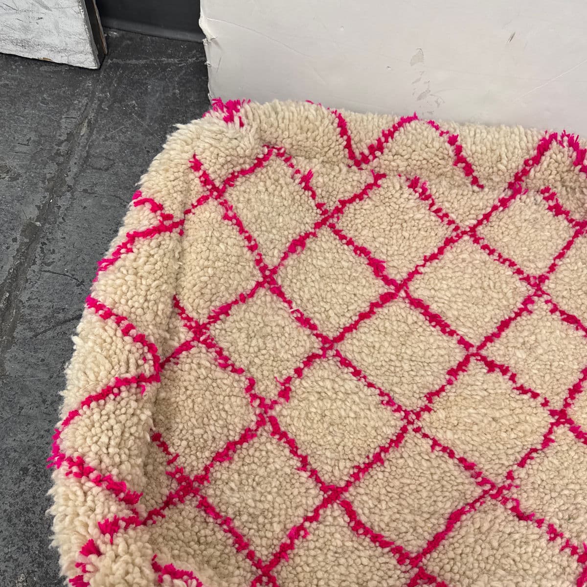 Moroccan Handmade Pouf Cover - Thumbnail 12