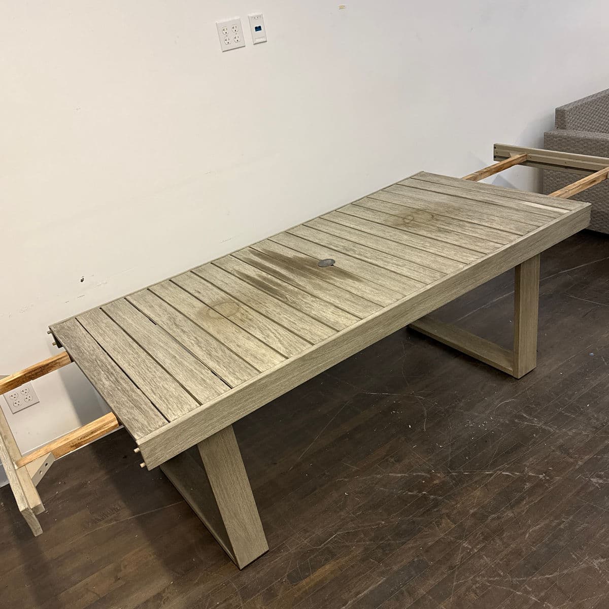 West Elm Portside Extension Dining Table + Benches, Set of Three - Thumbnail 8