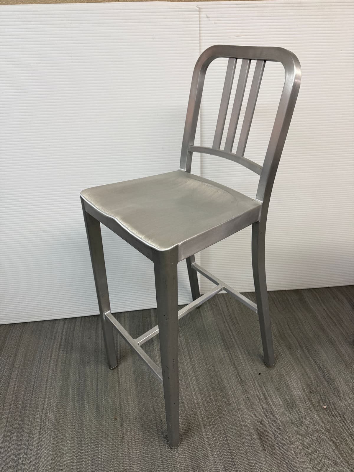 Emeco Navy Bar Stools, Pair - Thumbnail 9