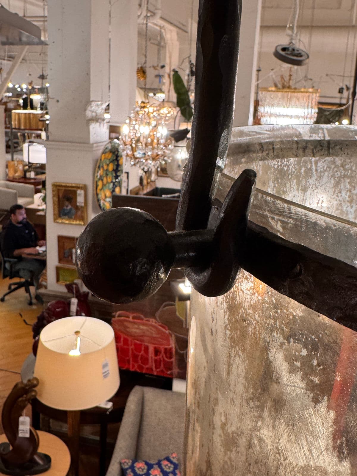 Chapman & Myers for Visual Comfort Lorford Smoke Bell Lantern - Thumbnail 10