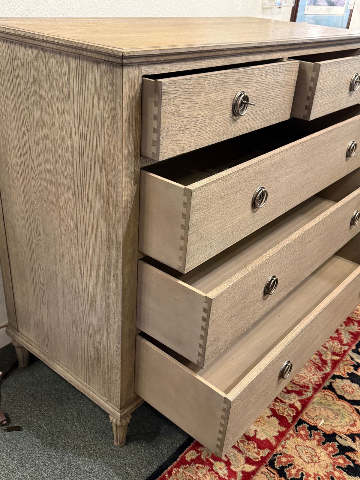 Restoration Hardware Maison Collection Dresser, Light Oak - Thumbnail 9