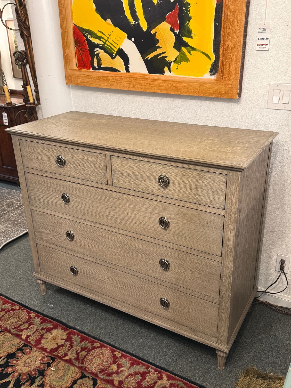 Restoration Hardware Maison Collection Dresser, Light Oak - Thumbnail 5