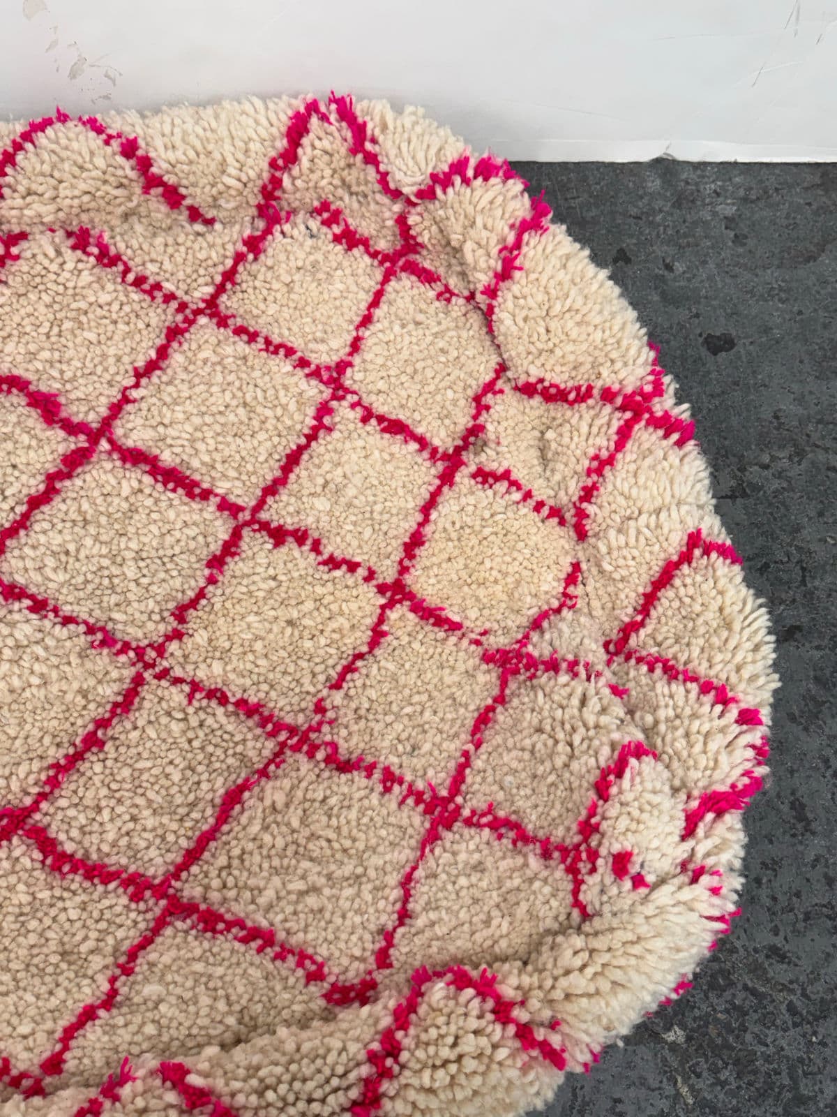 Moroccan Handmade Pouf Cover - Thumbnail 3