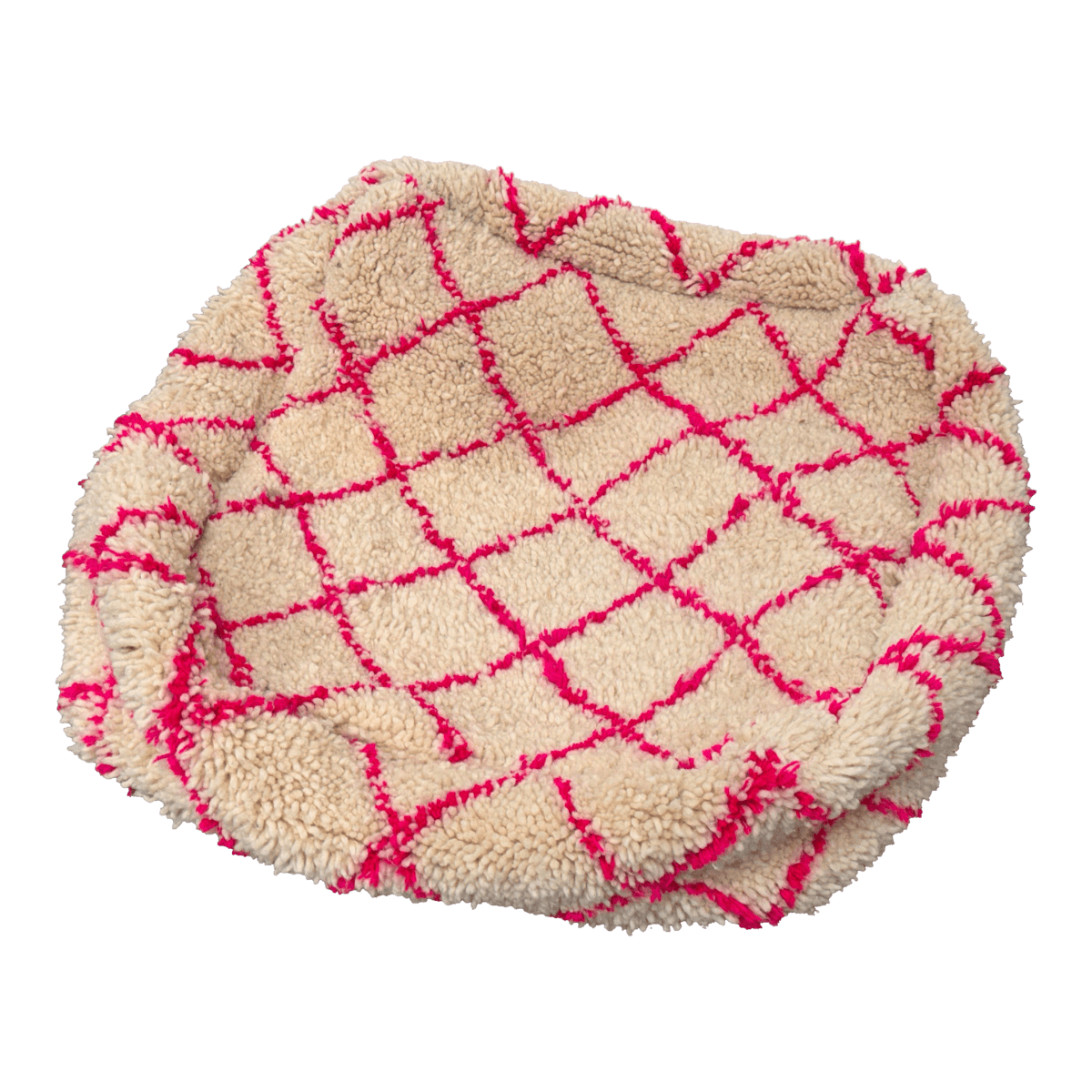 Moroccan Handmade Pouf Cover - Thumbnail 2