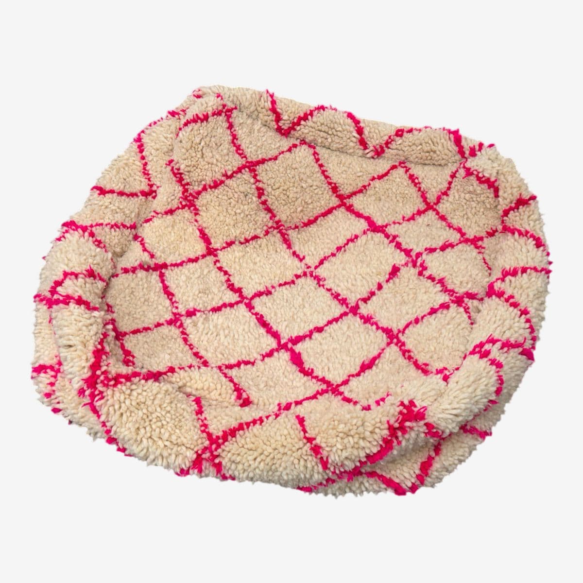 Moroccan Handmade Pouf Cover - Image 1