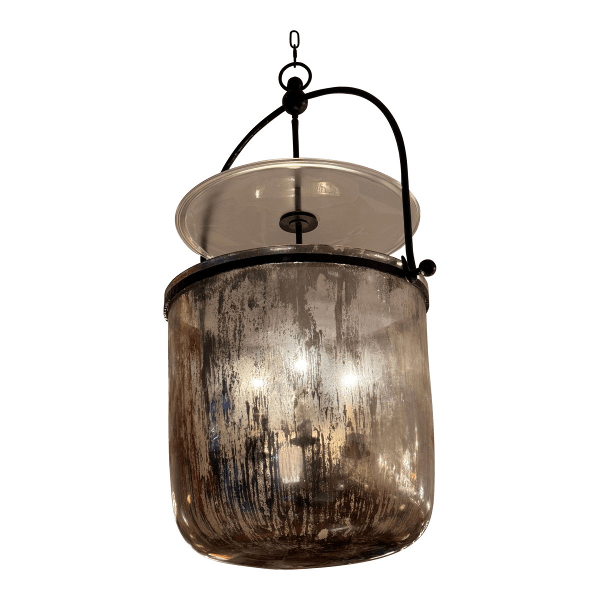 Chapman & Myers for Visual Comfort Lorford Smoke Bell Lantern - Thumbnail 2