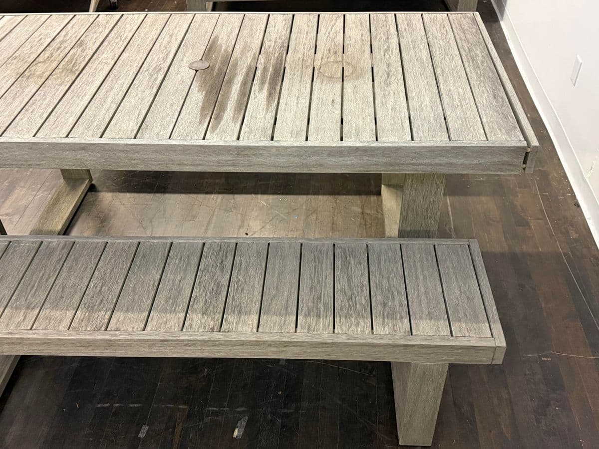 West Elm Portside Extension Dining Table + Benches, Set of Three - Thumbnail 11