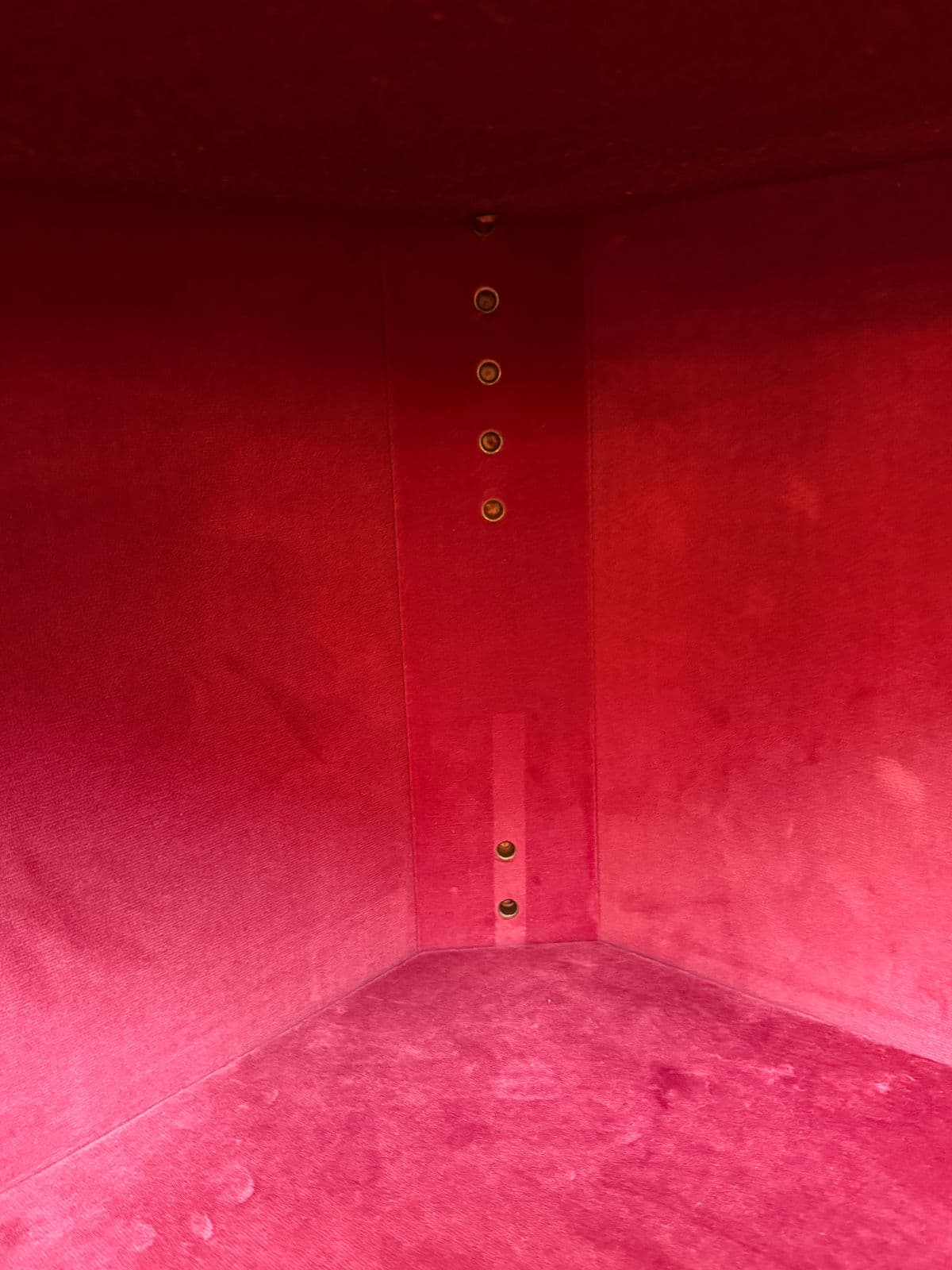 French Style Bow Front Corner Cabinet - Thumbnail 9