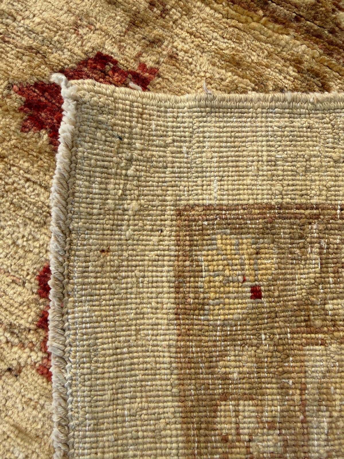 13ft 1in X 16ft 3in Pakistani Bidjar Wool + Silk Area Rug - Thumbnail 12