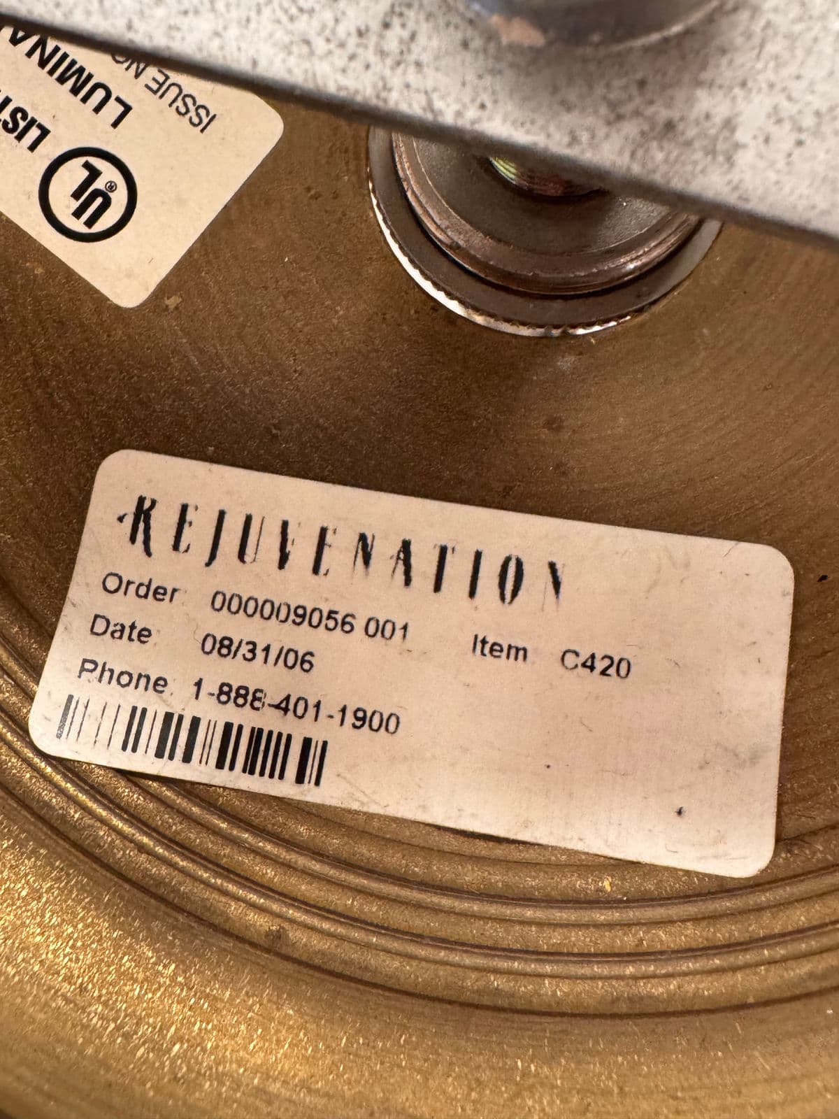 Rejuvenation Hardware Milky Glass Chandelier - Thumbnail 13