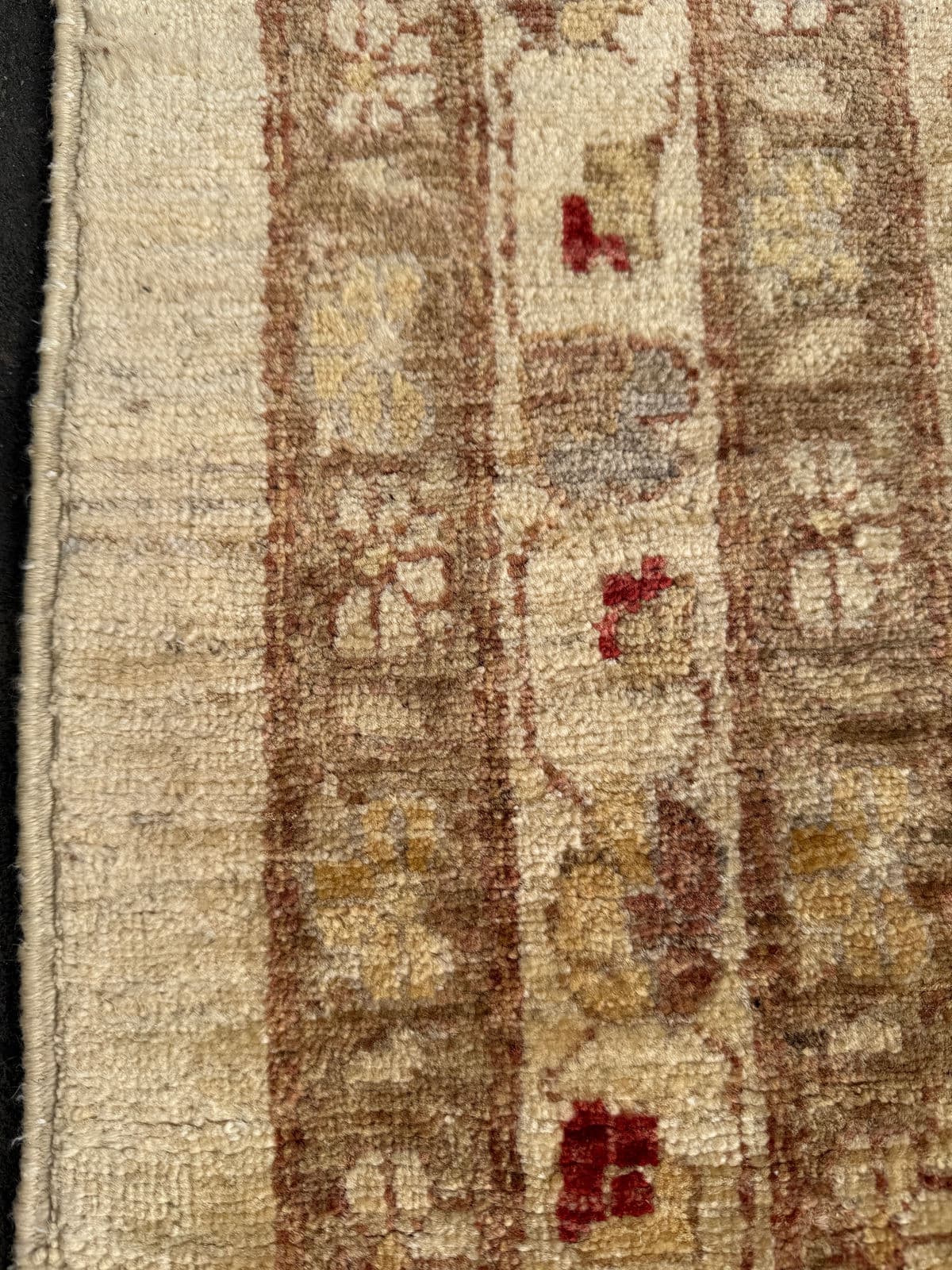 13ft 1in X 16ft 3in Pakistani Bidjar Wool + Silk Area Rug - Thumbnail 13